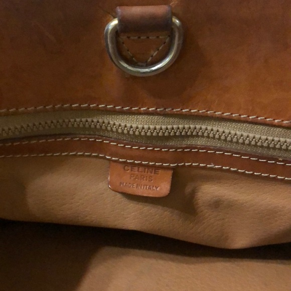 Celine leather handbag - Picture 3 of 7